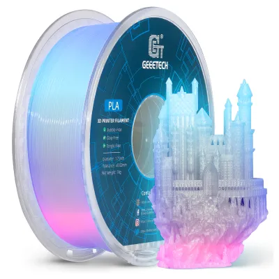 Obrázek produktu pro Geeetech Luminous PLA Filament pro 3D tiskárny 1,75 mm Přesnost rozměrů +/- 0,03 mm 1 kg 3D tiskového materiálu Cívka (2,2 lbs) šC Vícebarevný
