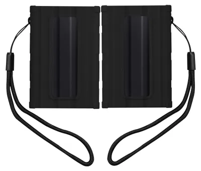 Produktbild von kwmobile Hülle kompatibel mit Samsung Portable SSD T7 Shield Festplatte - Silikon Schutzhülle für portable SSD - in Schwarz