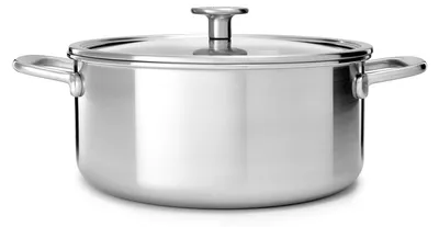 Obrázok produktu pre KitchenAid CC003259-001, 3,1 L, Nerezová oceľ, Nerezová oceľ, Keramický, Elektrický, Plyn, Halogén, Indukčná, Uzavretá doska, Nerezová oceľ, Nerezová oceľ