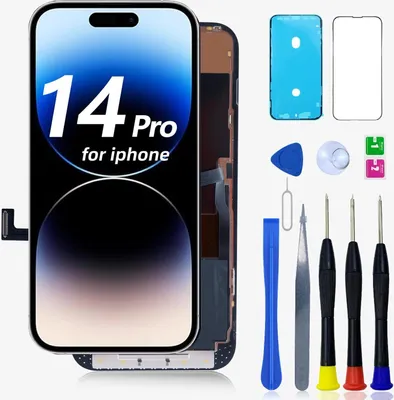 Produktbild von Für Apple iPhone 14pro 6.1 Zoll Display Full LCD Einheit Touch Ersatzteil Reparatur Schwarz Neu