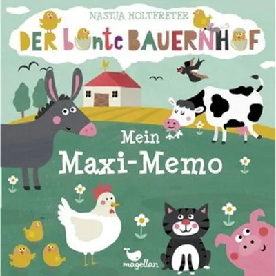 Produktbild von Der bunte Bauernhof - Mein Maxi-Memo