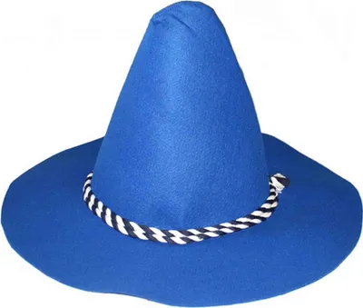 Produktbild von Trachtenhut bayrischer Filzhut Seppelhut Sepplhut , Farbe:Blau