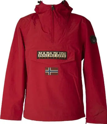 Produktbild von NAPAPIJRI Jacke Blouson mit Kapuze und großer Fronttasche mit seitlichem Eingriff Artikel NP0A4FDN RAINFOREST, M, Poliammide 100%