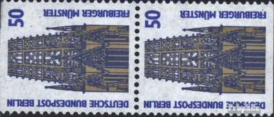 Produktbild von Briefmarken Berlin (West) 1987 Mi 794C/D senkrechtes Paar gestempelt Sehenswürdigkeiten