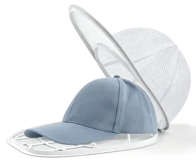 Mützen-Waschbox mit Schutzbeutel, faltbar, für Baseballkappen