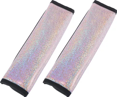 Produktbild von 2stk. Universal Bling Sicherheitsgurt Schulterpolsterbezug für Auto Pink