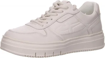 Zdjęcie produktu dla Wygodne sznurowane buty damskie w kolorze białym