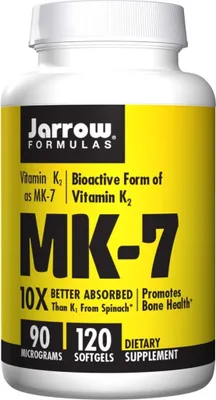 Productafbeelding van VoedingssupplementenJarrow Formulas Witamina K2 Mk7 90 Mcg (120 capsules) 2986