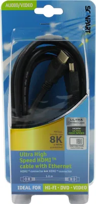Produktbild von Scanpart HDMI-Kabel U.H. Speed 2.1 3,0 m