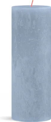 Produktbild von Bolsius Rustikkerze 190 68 himmelblau