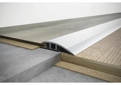Obrázek produktu pro Přechodový profil Skandor UPA82 elox stříbrný 11x11x1000 mm