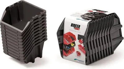 Obrázok produktu pre Súprava dielenských podnosov 10 ks krátkych 187x158x114mm