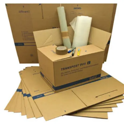Produktbild von 1x Umzugsset für 1 Zimmer - 18 Umzugskartons  und viel nützliches Zubehör
