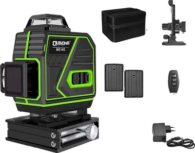 Produktbild von Laser-Niveau, 4D-Messung, 16 Linien, grüner Strahl, ME16G2