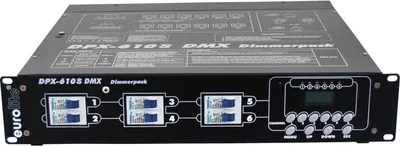 Image de EUROLITE DPX-610 S DMX Dimmerpack