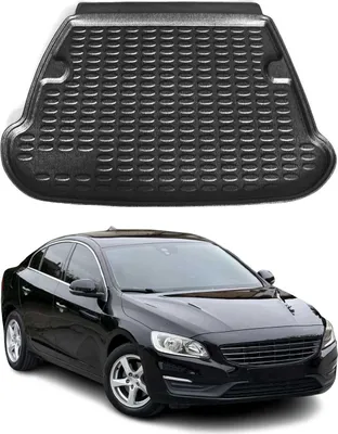 Zdjęcie produktu dla Gumowa wkładka do bagażnika Volvo S60 2011-2025 TPE czarna