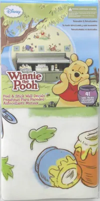 Produktbild von RoomMates - Wandsticker Winnie Pooh Quadrate