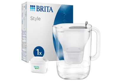 Produktbild von Brita 1051449, Pitcher-Wasserfilter, 2,4 l, Transparent, Weiß