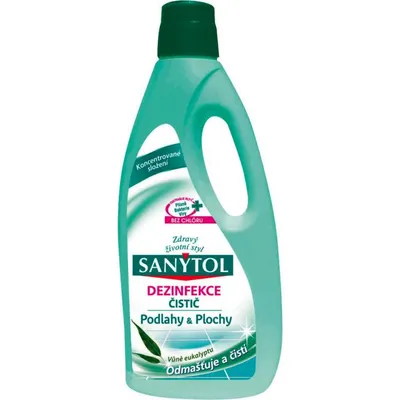 Zdjęcie produktu dla Sanytol Płyn uniwersalny do mycia podłóg o zapachu eukaliptusa, 1000 ml