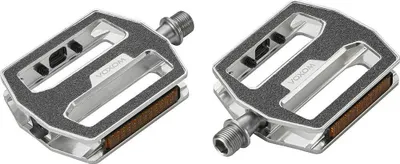 Produktbild von Voxom Pedal Touring Pe14 CNC silber Sandpapier Beschichtung Cr-Mo Achse gedic....