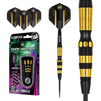 Produktbild von Winmau Simon Whitlock 90% Tungsten Dual Coating Steeldarts 23 g
