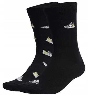 Produktbild von Adidas - "Run X Ultraboost Shoe Love" Socken für Herren/Damen Uni(2er-Pack) PP6157 (37,5 EU - 38,5 EU) (Schwarz)