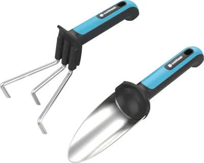 Produktbild von CELLFAST ENERGO, 3 Stück(e), Schwarz, Blau, Silber, Edelstahl, Pflanzkelle