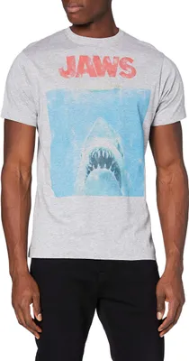 Image de Jaws - T-shirt pour homme TV5035 (M) (Sport Heide)