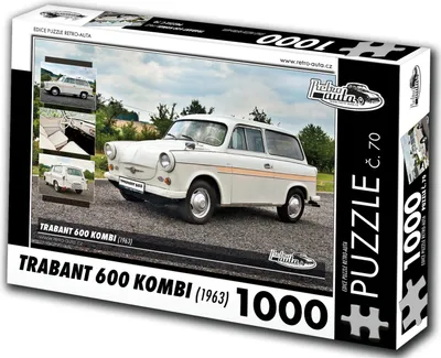 Obrázek produktu pro Puzzle č. 70 - TRABANT 600 KOMBI (1963) 1000 dílků