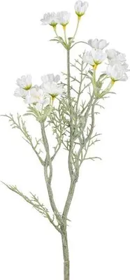 Produktbild von artplants.de Deko Zweig Margerite PALVON, weiß, 55cm - Kunst Margeritenzweig