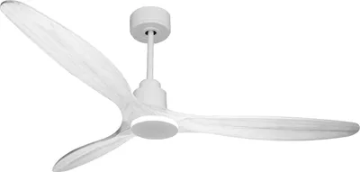 Produktbild von Deckenventilator 166 cm weiß mit DC-Motor, Sommer-/Winterfunktion, Thermostat, Fernbedienung und WiFi