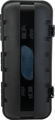 Produktbild von DAKEN STRIKE Feuerlöscherbox 9-12kg Schutzkasten 707x322x239mm für LKW Anhänger Bus Nutzfahrzeuge Schwarz