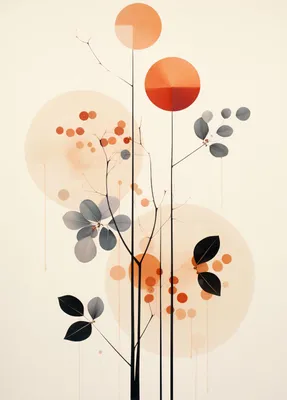 Produktbild von Plakat 39,5x55cm Herbstmelodie