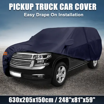 Produktbild von Autoabdeckung Auto Abdeckplane SUV Outdoor Vollgarage  530x205x165cm für Chevrolet Tahoe 4 Türer 2007-2020