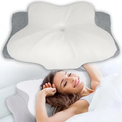 Produktbild von Nackenkissen Nacken Therapiekissen Memory Schaum Nackenstützkissen Schlafkissen