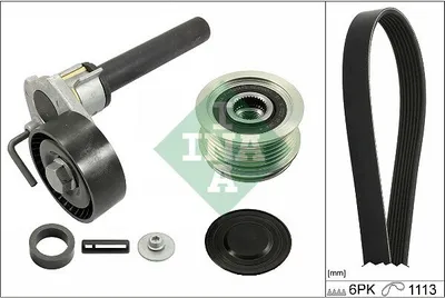 Produktbild von INA 529 0514 20 Keilrippenriemensatz für VW GOLF VI (5K1)