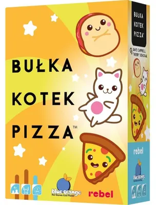 Zdjęcie produktu dla Gra Bułka, Kotek, Pizza karciana