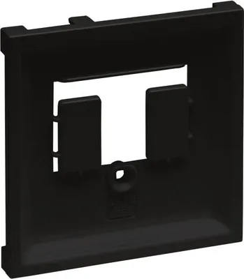 Produktbild von Legrand 765355 SEANO Abdeckung f.TDO & TAE in der Farbausführung sw lackiert