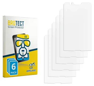 Produktbild von 6x BROTECT Schutzglas für Sunmi L2Ks Schutzfolie Panzer Folie Glas Display Schutz klar