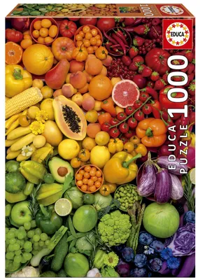 Produktbild von Educa Farbenfrohes Vitaminpuzzle 1000 Stücke Mehrfarbig  Mehrfarbig One Size