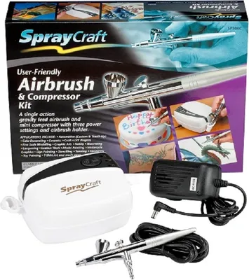 Produktbild von Krick Airbrush Pistole SP30 & Kompressor Set