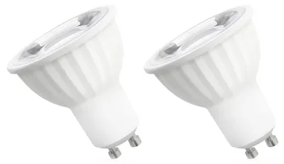 Produktbild von Spectrum GU10 LED Spot Lampe 6W 530lm 4000K Neutralweiß 230V 2 Stück