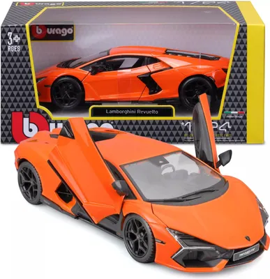 Produktbild von Lamborghini Revuelto 1:24 Bburago 18-21106 HYBRYDOWY WŁOSKI SAMOCHÓD