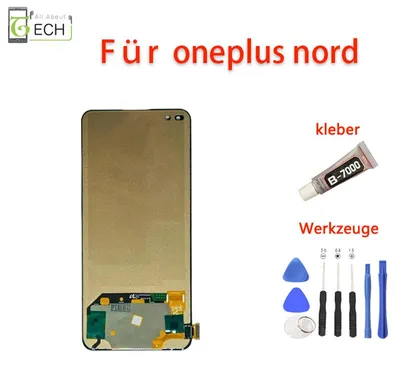 Produktbild von Für OnePlus Nord (AC2003) LCD Display Touch Screen Bildschirm Schwarz Werkzeuge