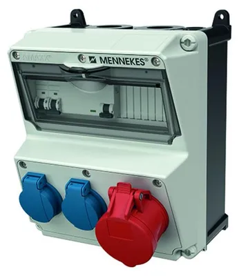 Produktbild von MENNEKES Steckdosen-Kombination AMAXX 920007 IP44