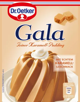 Produktbild von Dr. Oetker - GALA Pudding - delikatny karmel - 3 szt 123g