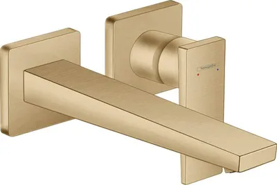 Zdjęcie produktu dla Hansgrohe Metropol - Bateria umywalkowa podtynkowa, 2-otworowa, szczotkowany brąz 32526140