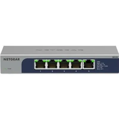 Produktbild von NETGEAR MS105 - Switch - unmanaged - 5 x 100/1000/2.5G - Desktop, wandmontierbar