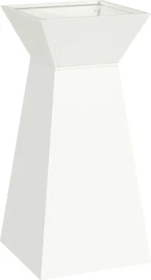 Obrázek produktu pro vidaXL Sloupový květináč bílý 35 x 35 x 73 cm