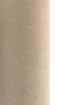 Produktbild von 9m Rolle Tüll 30cm, Farbauswahl:taupe 823